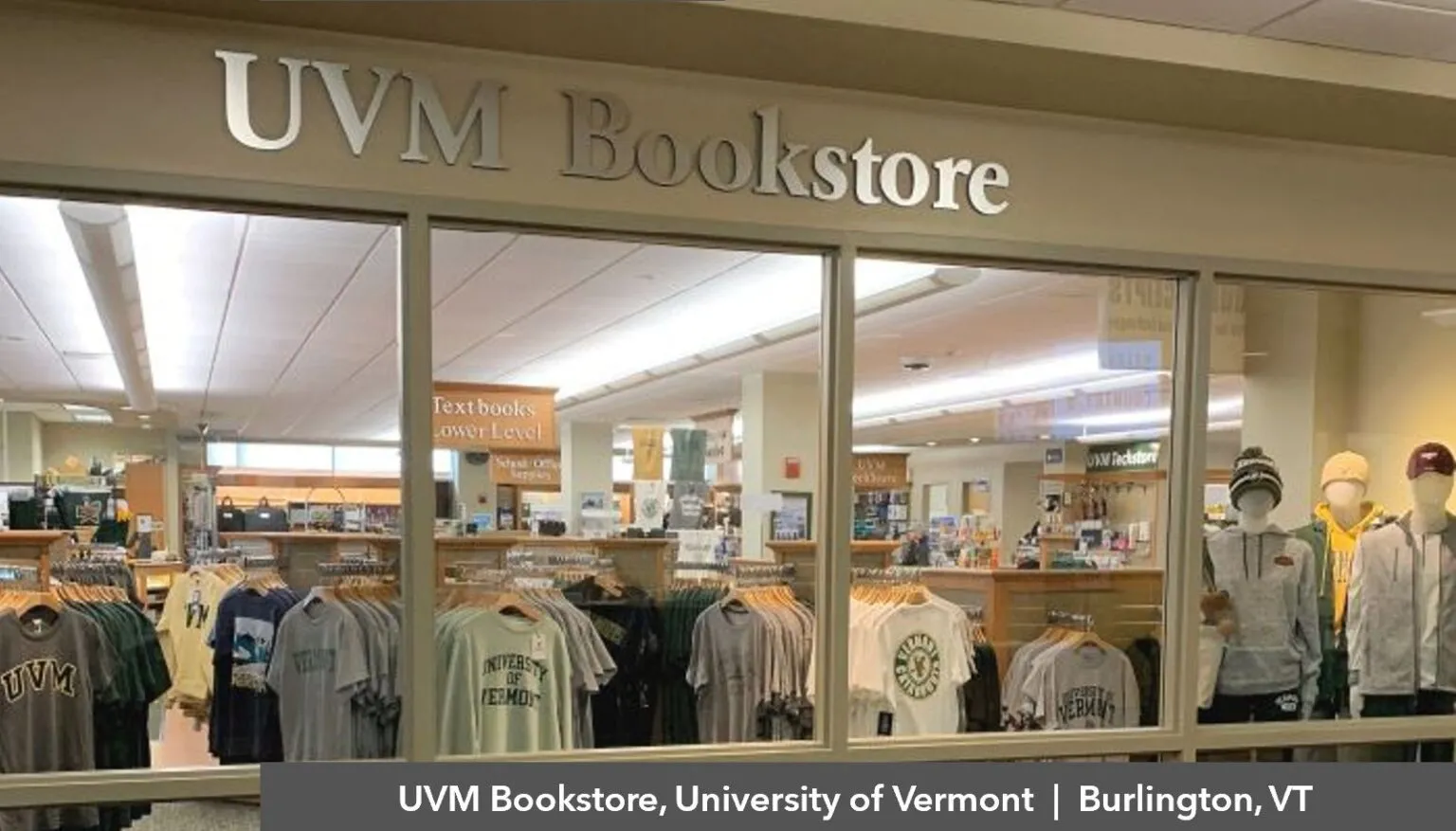 UVM Bookstore, University of Vermont